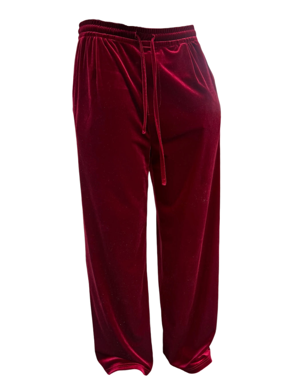 Infrqunt Wine Velour Pants